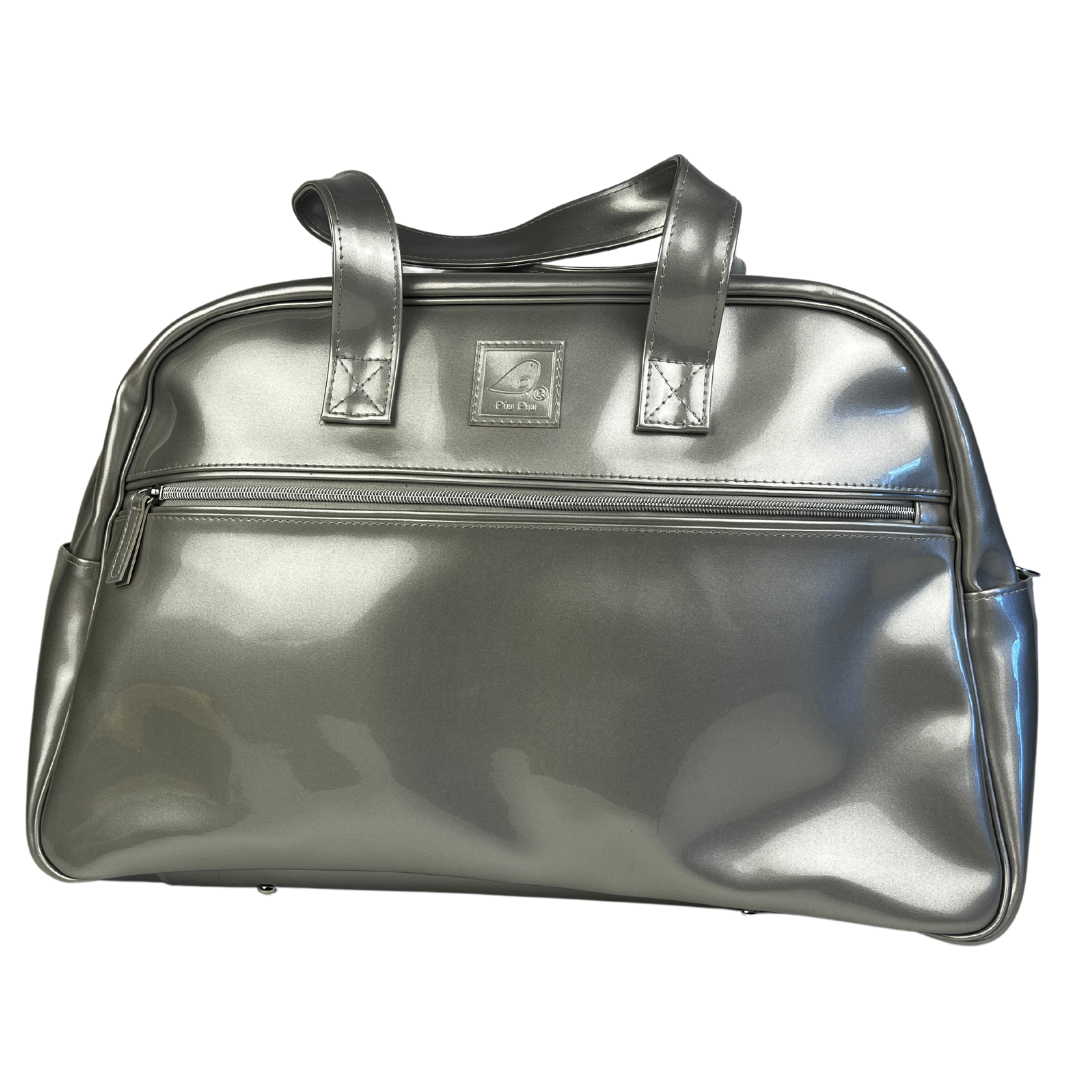 vinyl overnight travel bag
