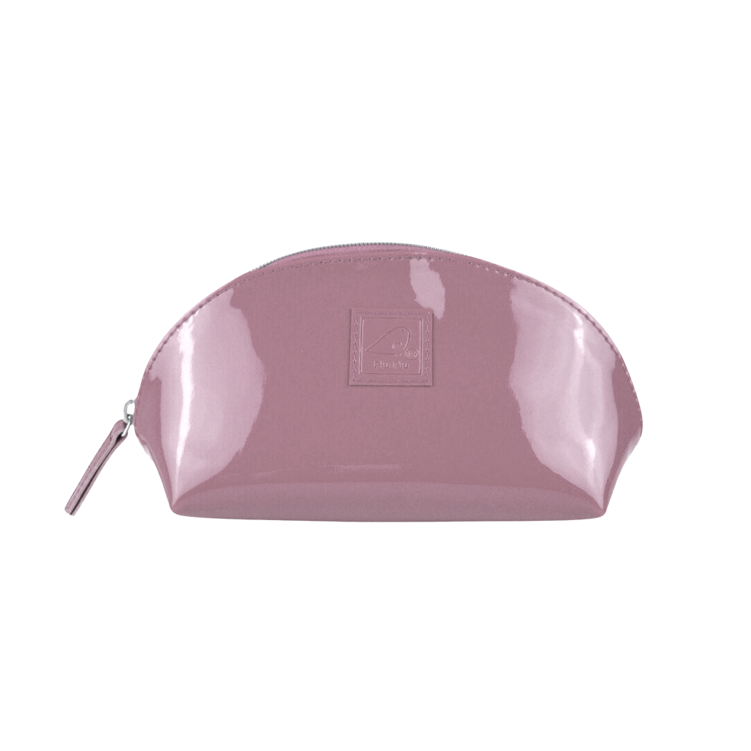 trendy handmade vibrant high-end glossy vinyl vegan purse clutch pouch